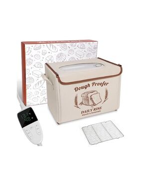Folding Bread Proofing Box with Temp Control for Sourdough, Pizza, Yogurt,& More